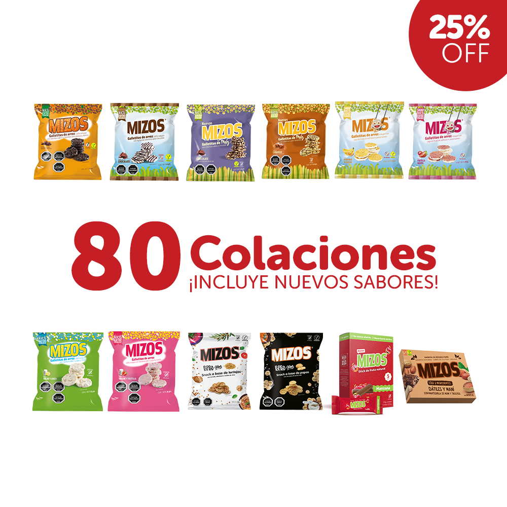 Pack 80 Colaciones