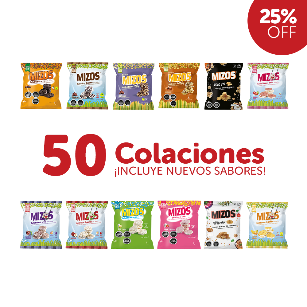 Pack 50 Colaciones