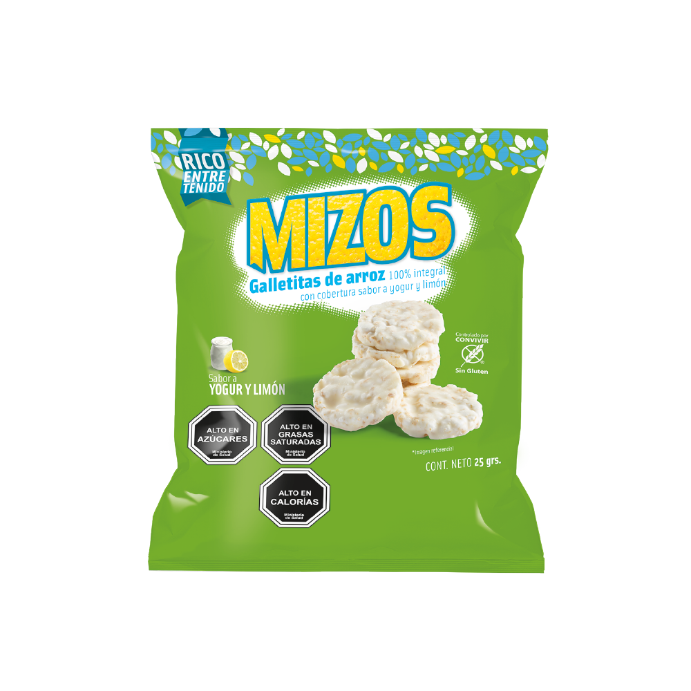 Mizos Yogurt Limón - 25 gr