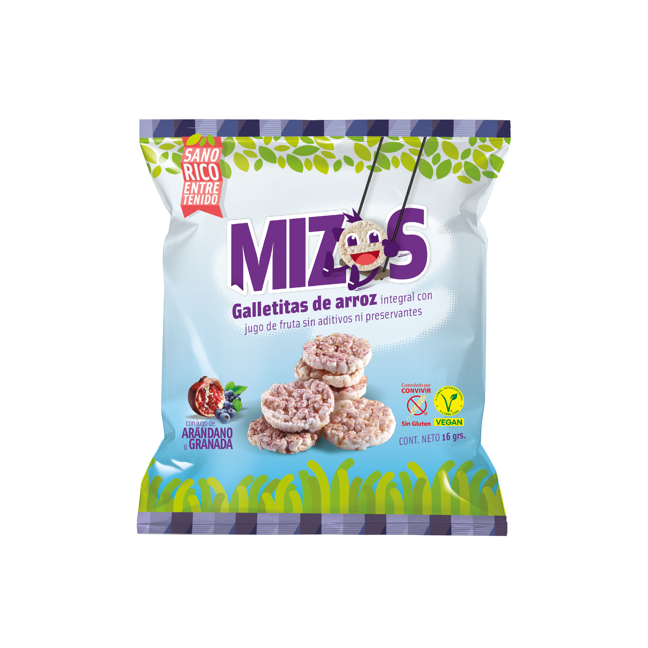Mizos Arándano - 16 gr
