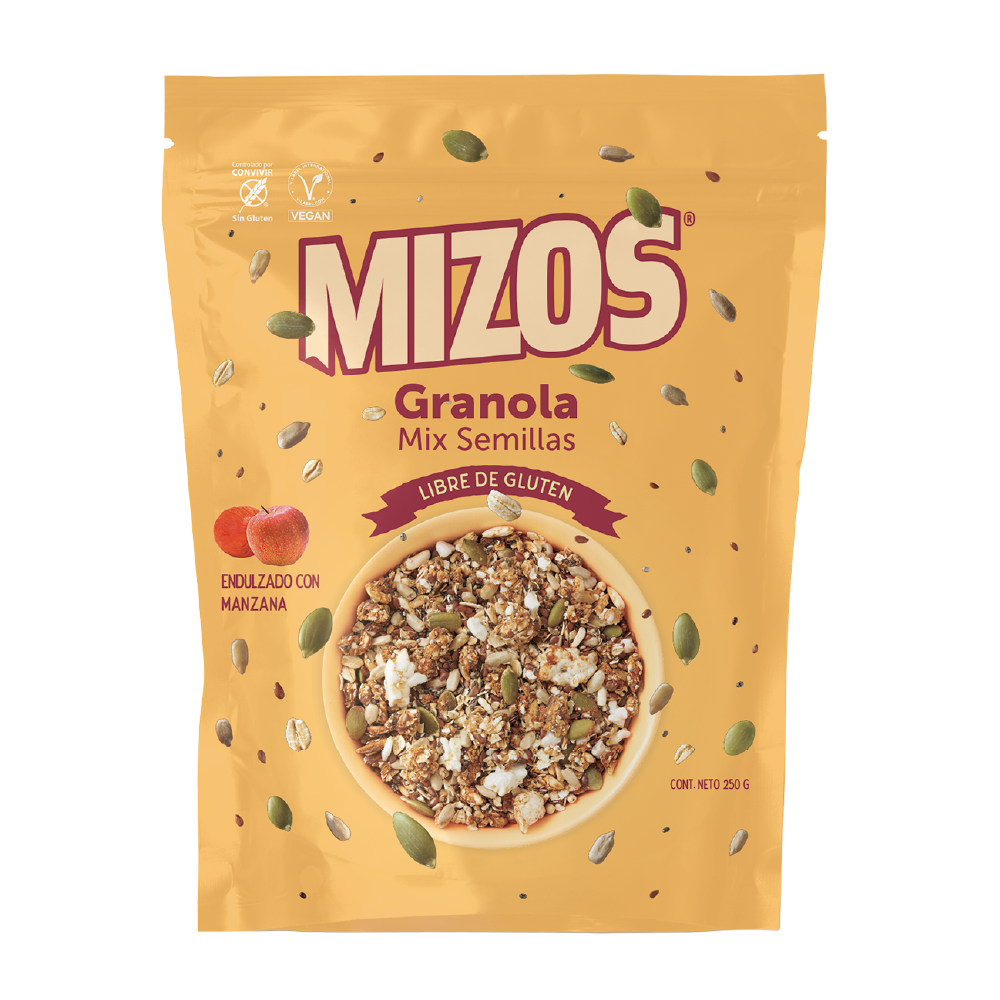 Mizos Granola Mix Semillas - 250 gr
