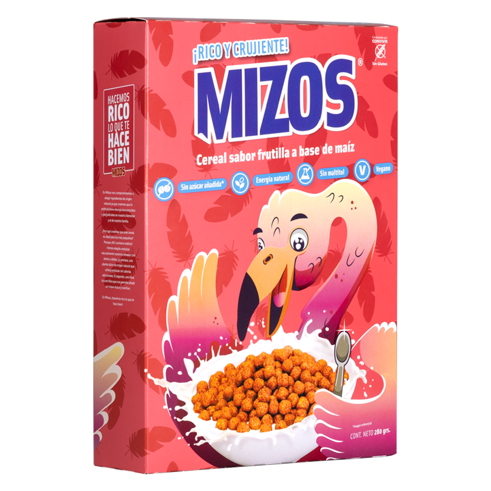 Cereal Mizos Frutilla 280 gr