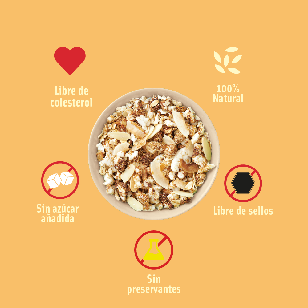 Mizos Granola Mix Semillas - 800 gr