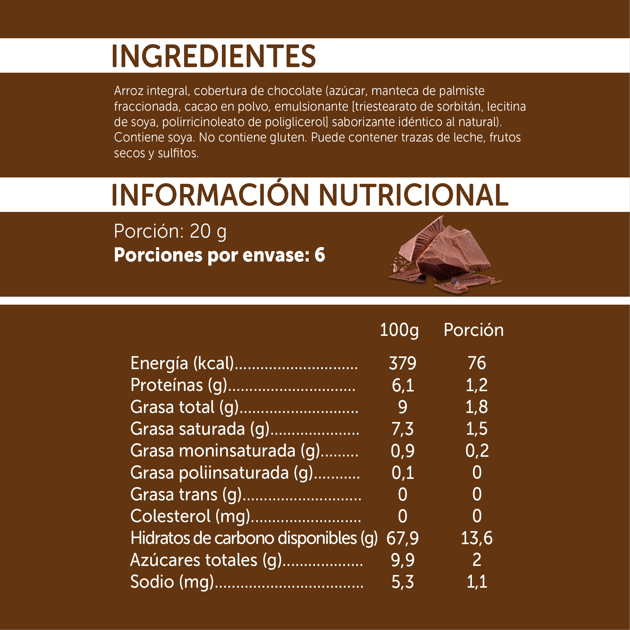 Mizos Chocolate - 120 gr