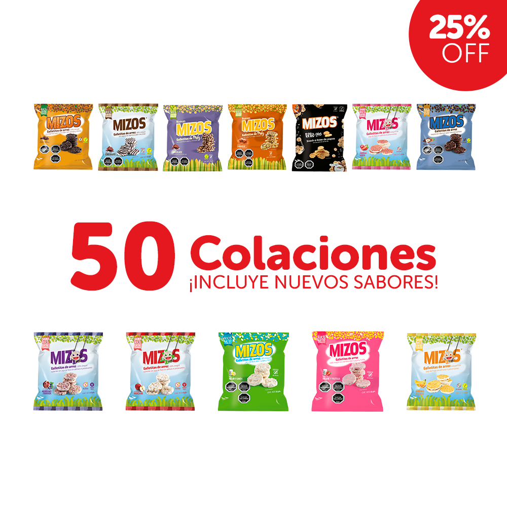 Pack 50 Colaciones