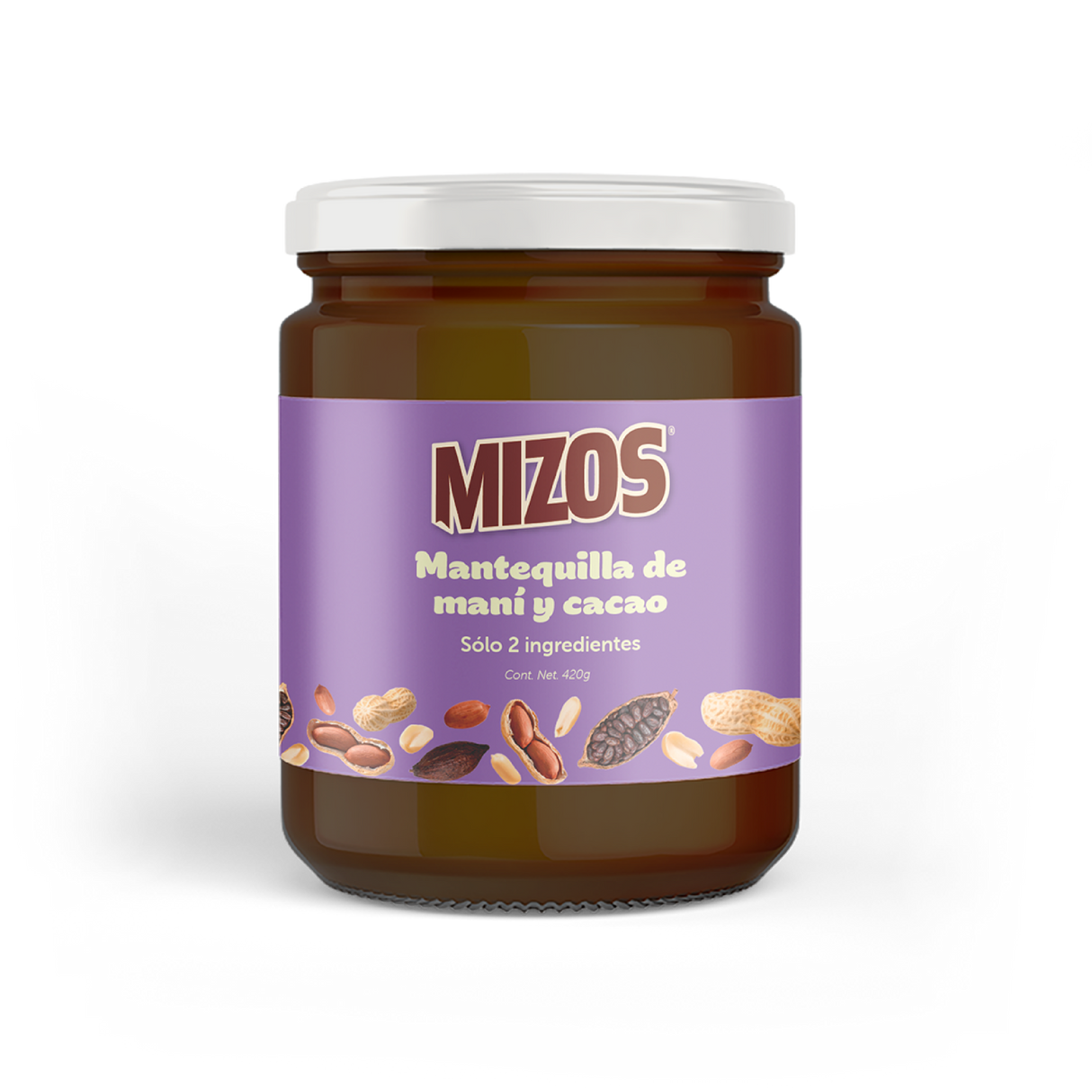 Mantequilla de Maní Cacao Mizos