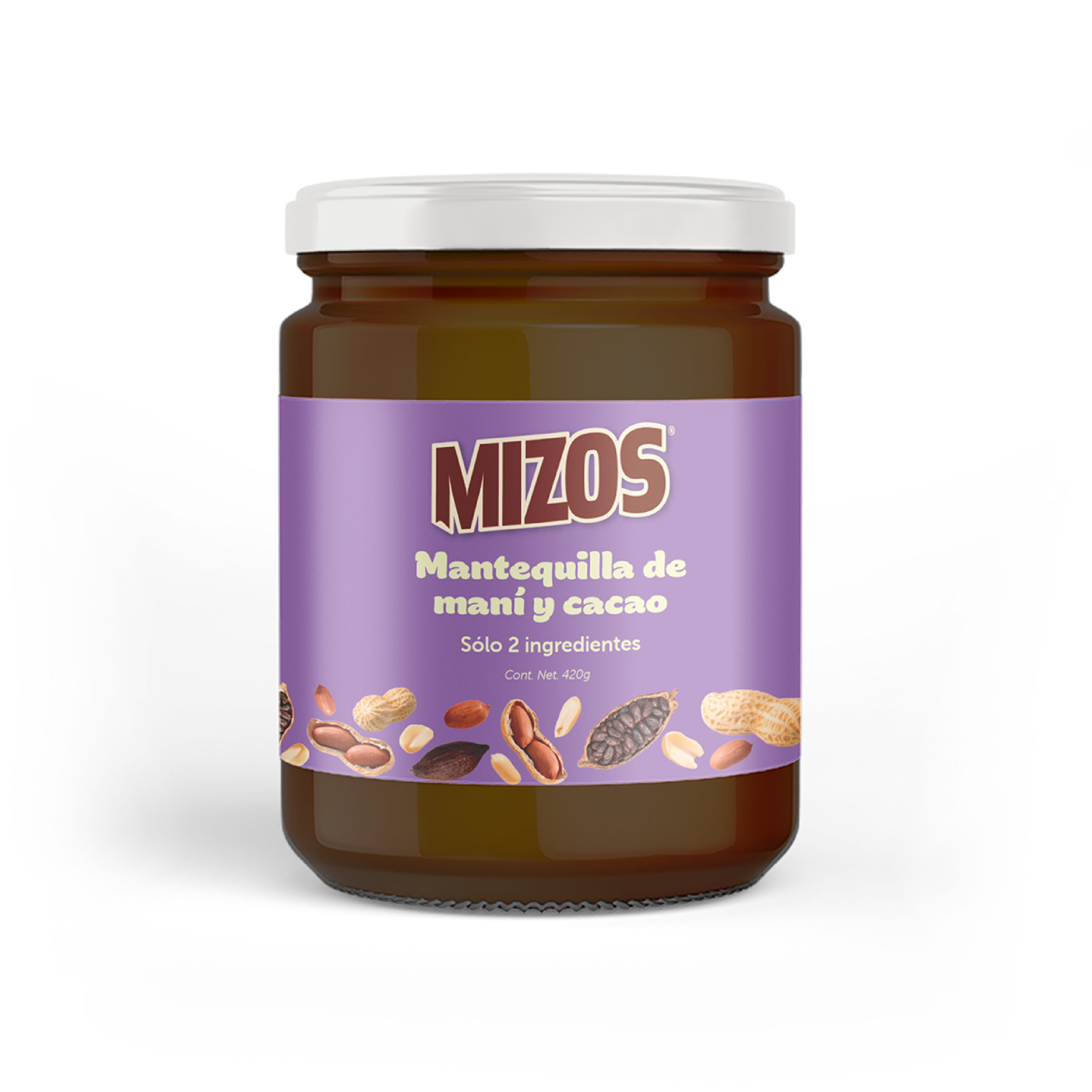 Mantequilla de Maní Cacao Mizos