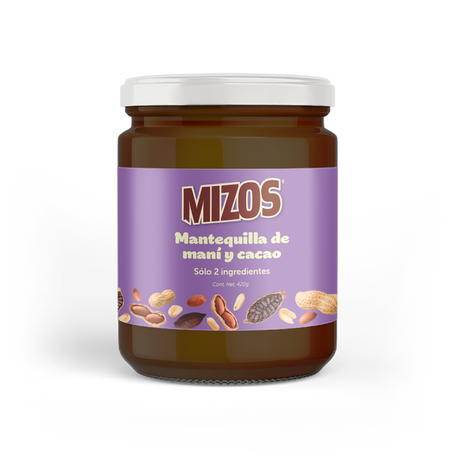 Mantequilla de Maní Cacao Mizos