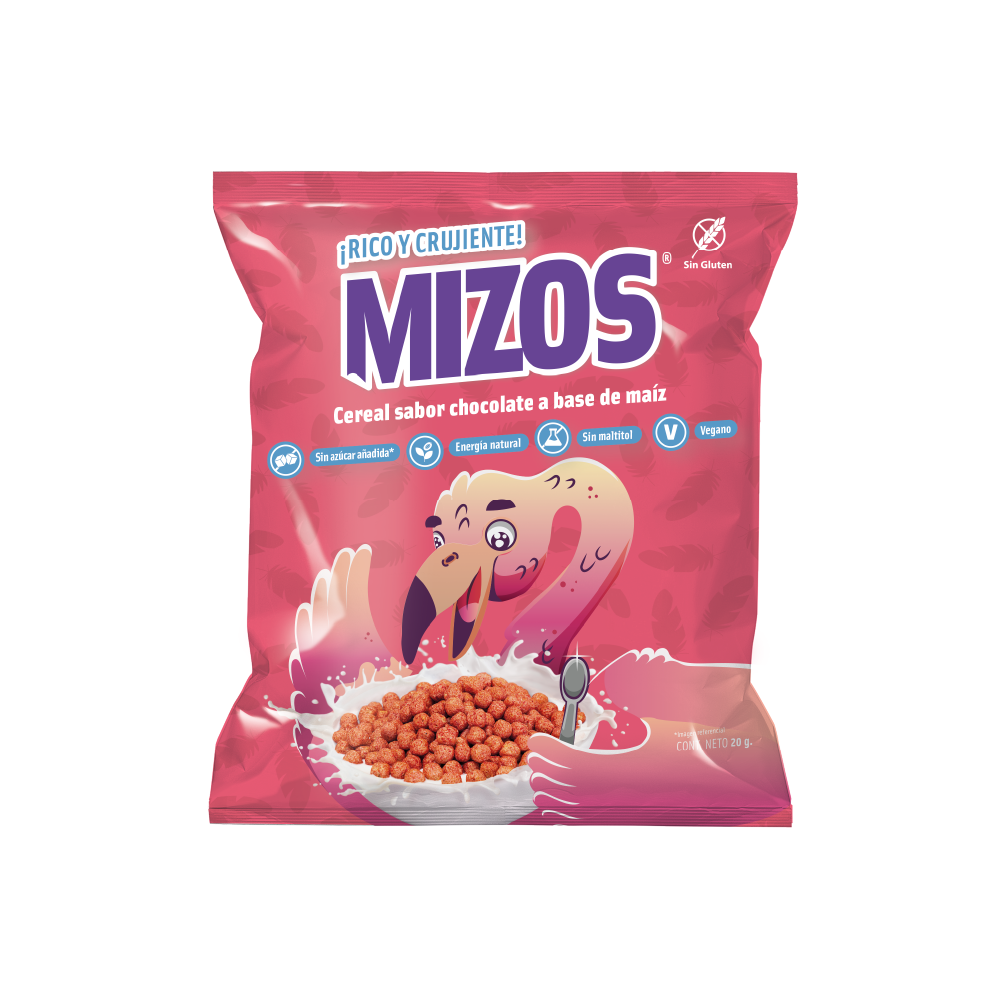 Cereal Mizos Frutilla 20 gr