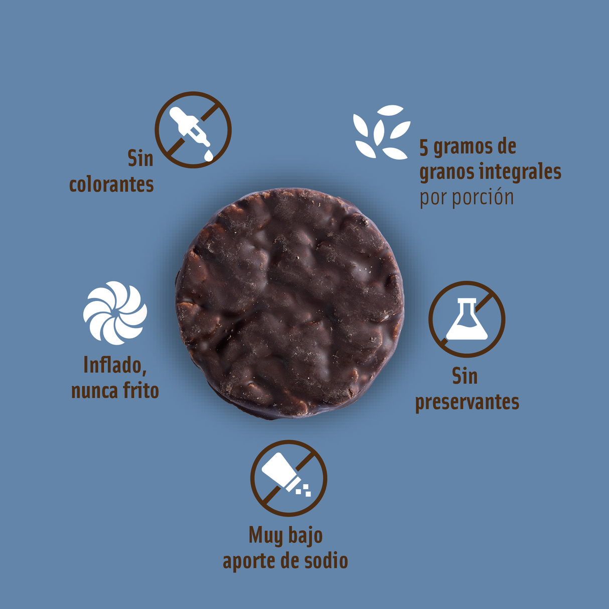 Mizos Chocolate Avellana - 25 gr