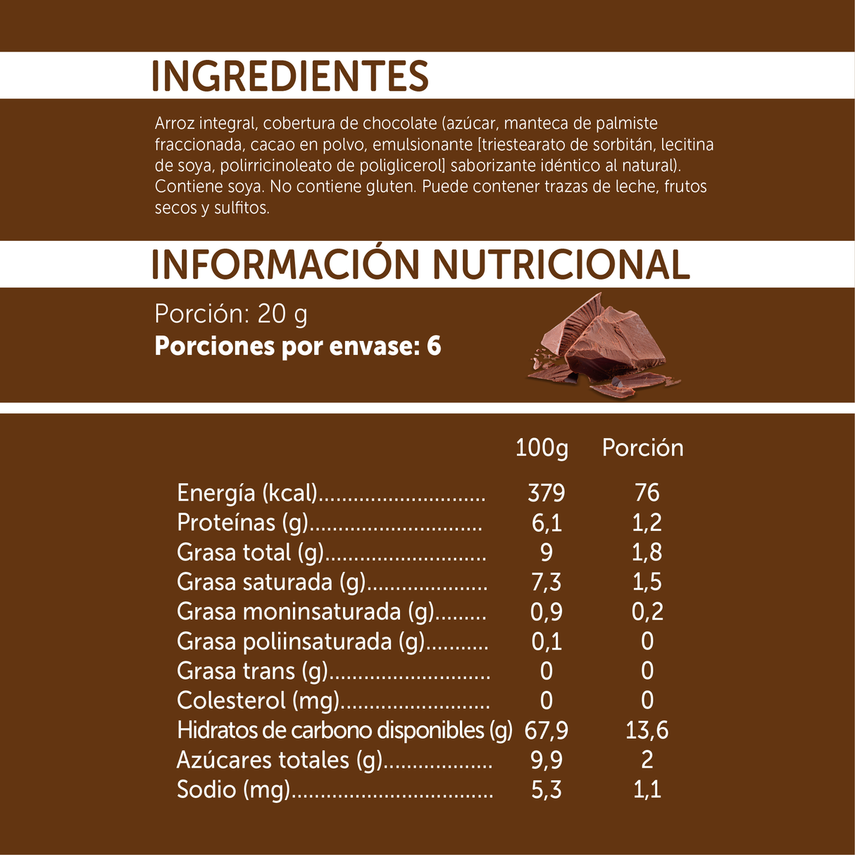 Mizos Chocolate - 120 gr
